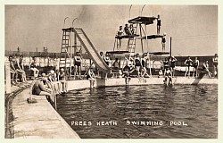 Prees Heath Swimming Pool c1930