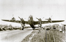 WW2 Stirling on the A49